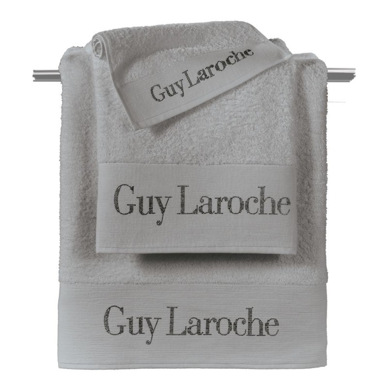Towels (Set of 3 Pieces)  FUTURA SILVER  Guy Laroche