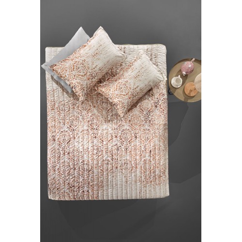 Spring/Summer Quilt RUSTIQUE CORAL  220X240 Guy Laroche