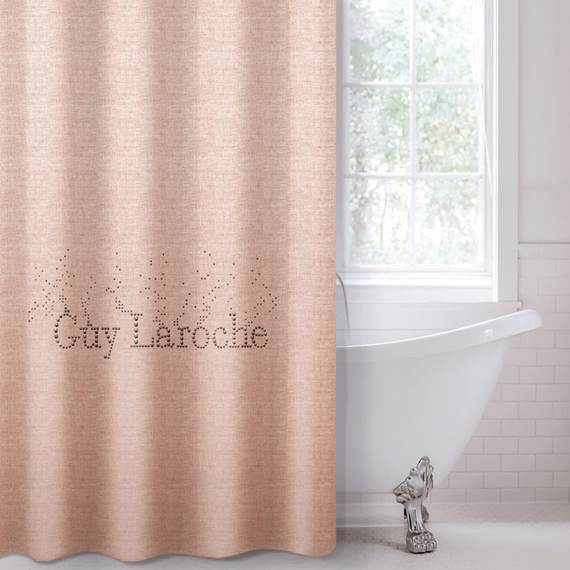 Shower Curtain PANDORA OLD PINK Guy Laroche BATHROOM