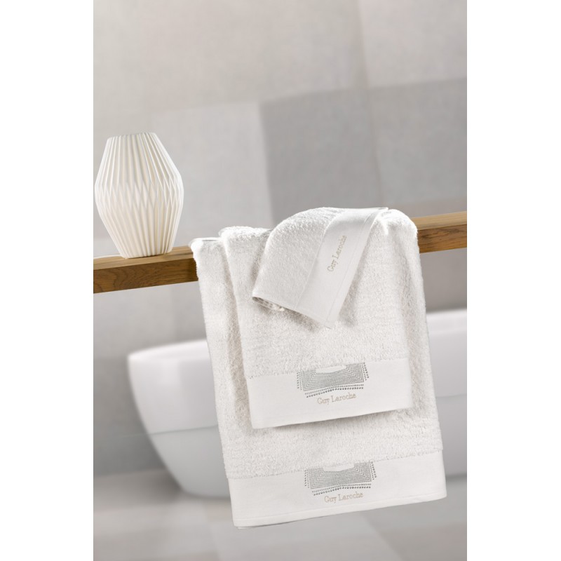 Towels (Set of 3 Pieces)   BELIZE IVORY  Guy Laroche BATHROOM