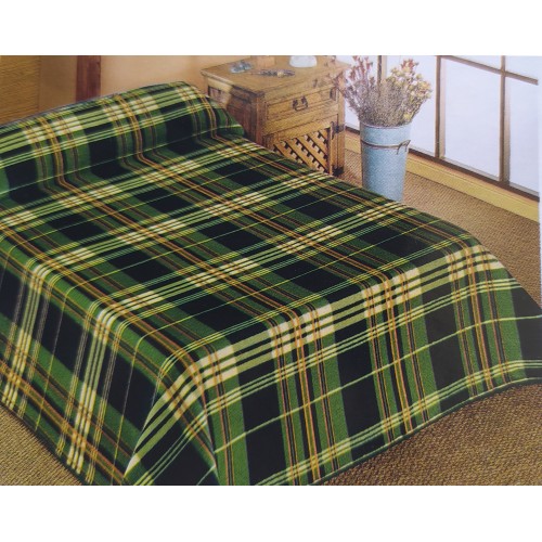 Extra Double Blanket PADUANA  Green Dimcol