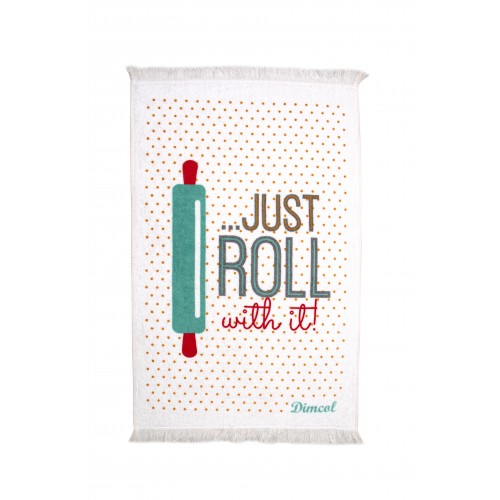 Kitchen Towel Roll 05 White Dimcol