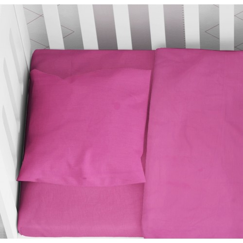 Baby Pillowcase 35Χ45 Solid 499 Fuchsia Dimcol