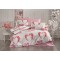 Extra Double Sheets (Set of 4pcs) Passion 304 White-Pink Dimcol