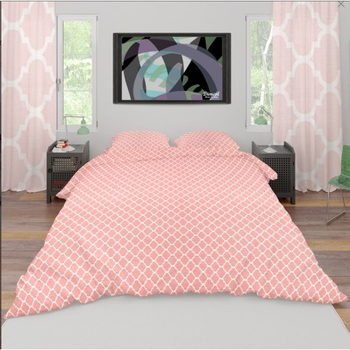 Quilt Extra Double Windows 160 Coral Dimcol