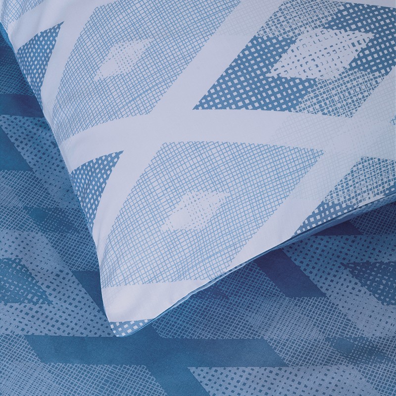 Single Sheets (Set) Kocoon Rombus Blue BEDROOM
