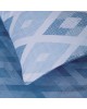 Single Sheets (Set) Kocoon Rombus Blue BEDROOM
