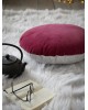 Διακοσμητικά Μαξιλάρια - Διακοσμητικό Μαξιλάρι Φ.45 - Velvety Red/Light Gray Nima Home ΥΠΝΟΔΩΜΑΤΙΟ