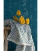 Towel Set (30x50 + 50x90 + 70x140) - Iris Gray Nima Home