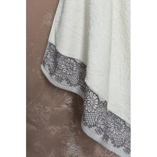 Towel Set (30x50 + 50x90 + 70x140) - Elodie Light Gray Nima Home