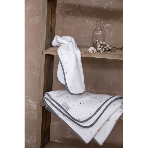 Towel Set (30x50 + 70x140) Nene - Gray Nima Home