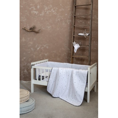 Nene Crib Bed Linen Set - Gray Nima Home