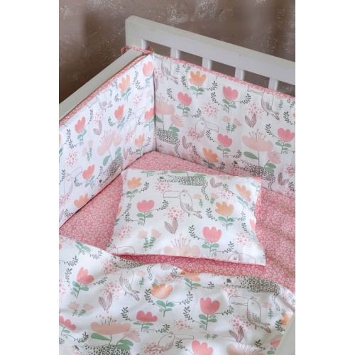 Crib Set (Sheets Set - Blanket - Always) Toco Toucan Nima Home