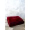 Κουβέρτα Βελουτέ Μονή 160x220 Coperta - Wine Red Nima Home
