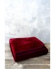 Velvet Blanket Moni 160x220 Coperta - Wine Red Nima Home