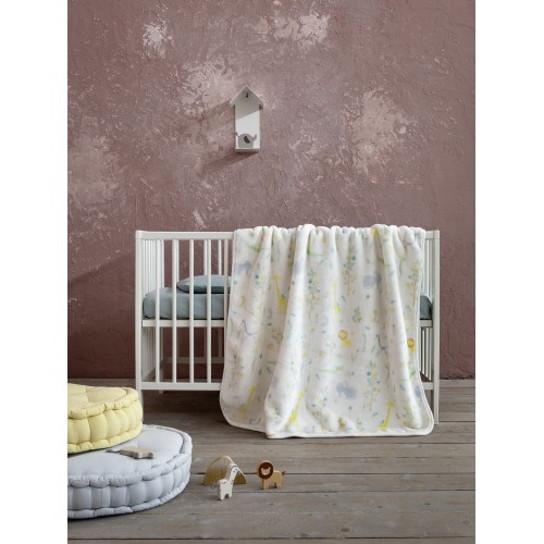 Velvet Crib Blanket 110x140 - Zooborn Nima Home