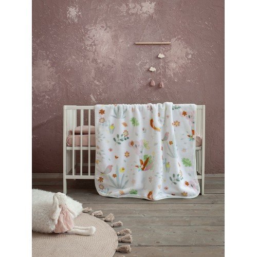 Velvet Crib Blanket 110x140 - Sweetland Nima Home