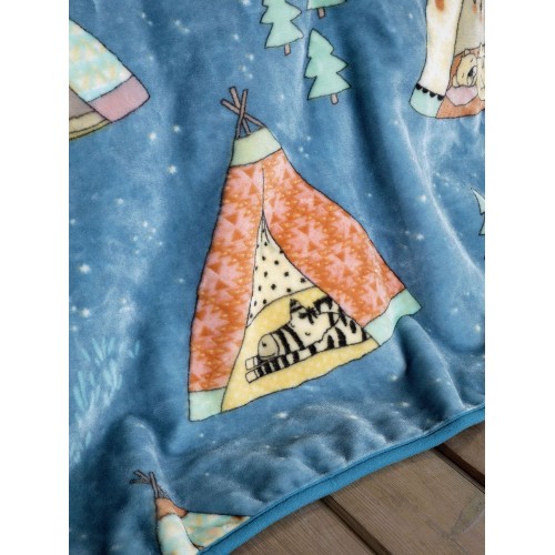 Velvet Blanket Moni 160x220 - Tippietie Nima Home