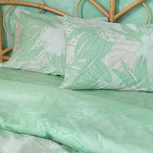 Bed Sheets Full Size (Set) Nima  Aissa Jungle Green 