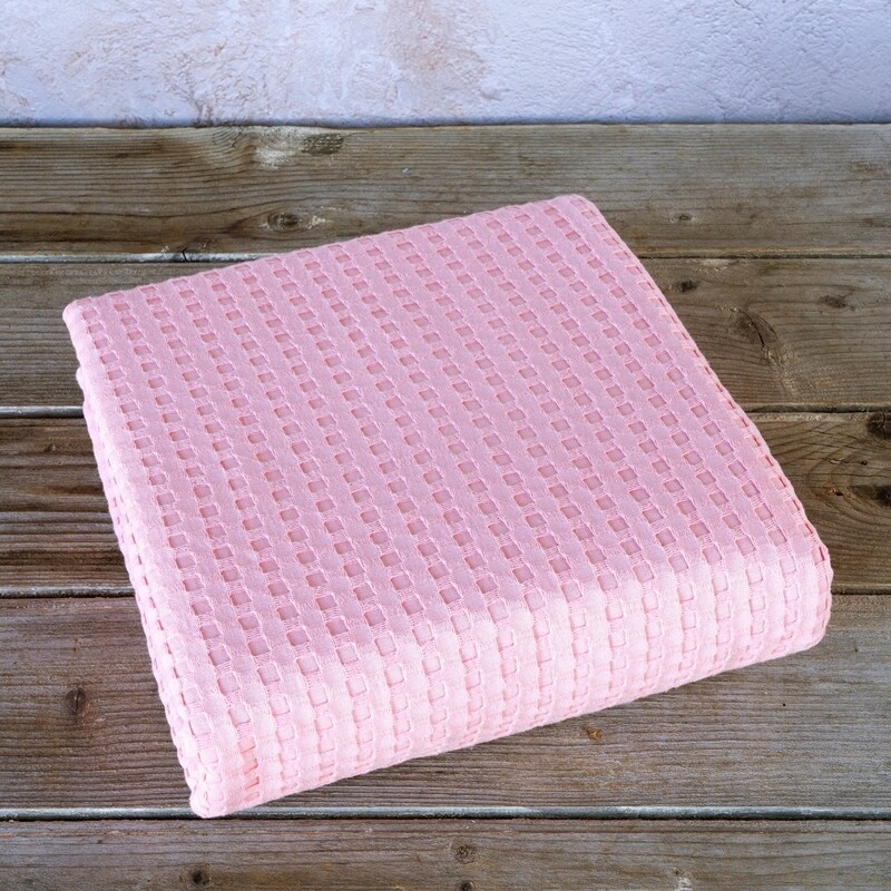 Κουβέρτα Πικέ Μονή Nima Bed Linen Habit Ocean Pink ΥΠΝΟΔΩΜΑΤΙΟ