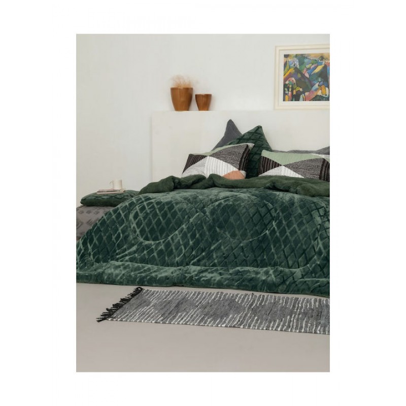 Blanket Duvet (160x240) Palamaiki Nadine Green BEDROOM