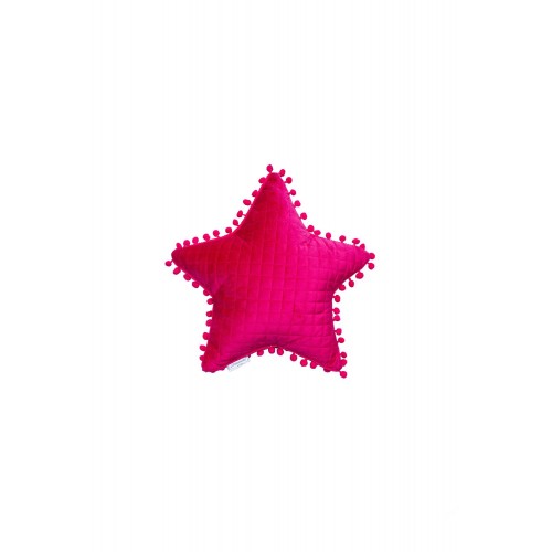 Star Pillow With Pon-Pon Elwin Collection 34X34 ELWIN
